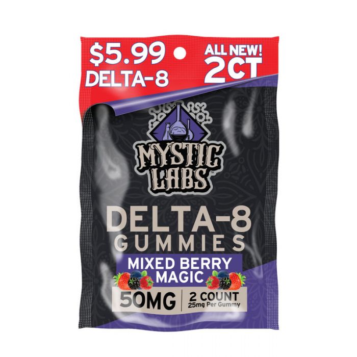 2ct Delta 8 Gummies Mystic Labs™ 1308