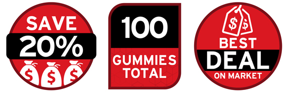Pick-2 50ct High Potency Delta 8 Gummies icons